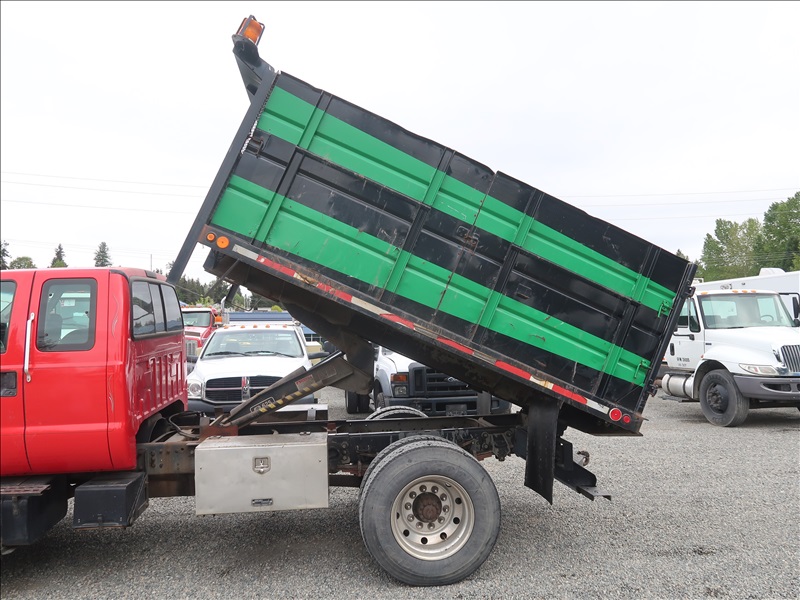 Ford F Flatbed Dump Kenmore Heavy Equipment Contractors