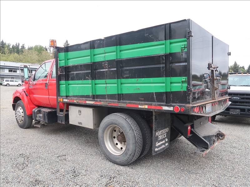 Ford F Flatbed Dump Kenmore Heavy Equipment Contractors