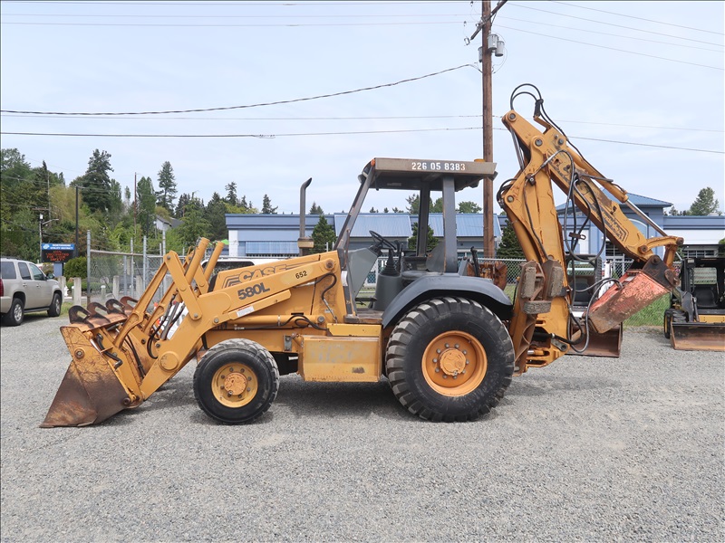 1998 CASE 580L LOADER BACKHOE 4WD KENMORE HEAVY EQUIPMENT