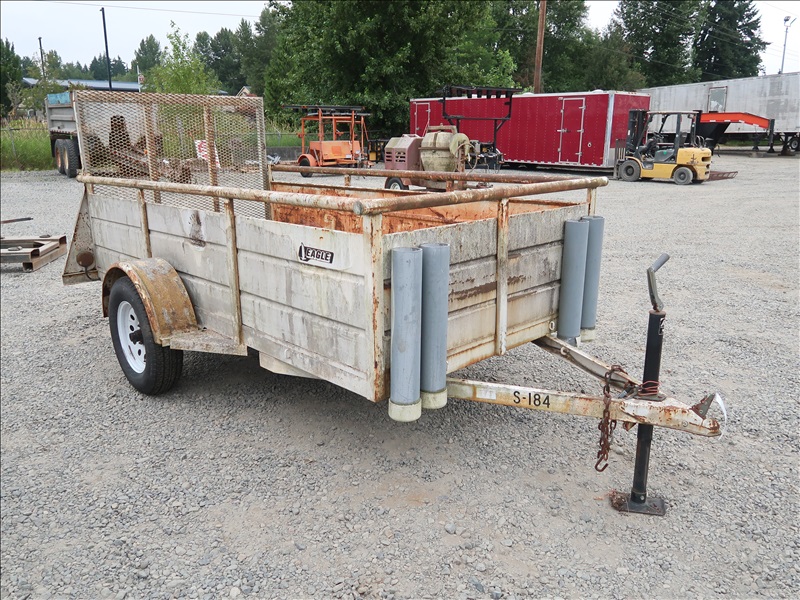EAGLE UTILITY TRAILER KENMORE HEAVY EQUIPMENT, CONTRACTORS EQUIPMENT