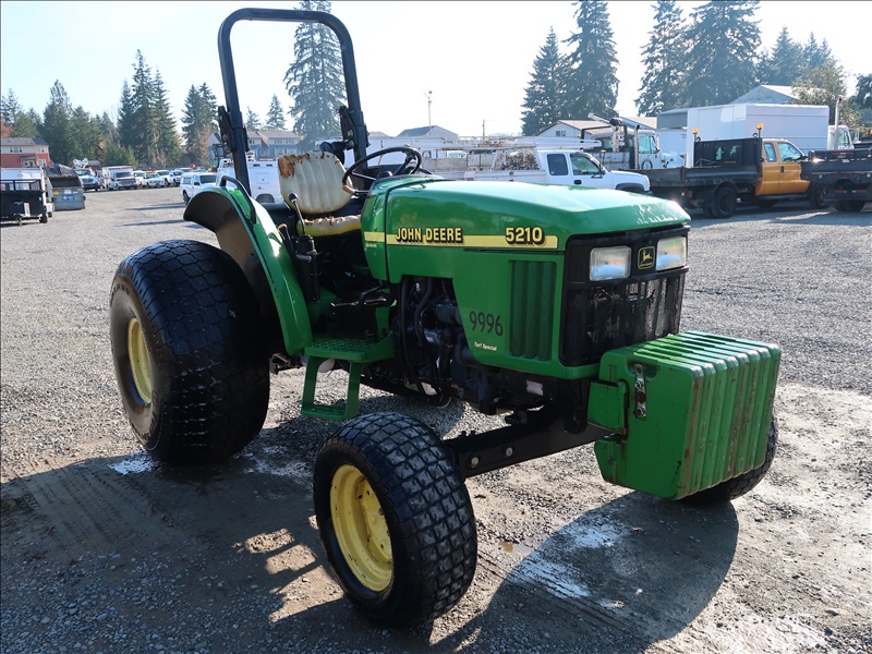 2001 John Deere 5210 Kenmore Heavy Equipment Contractors Equipment And Vehicles Live Auction 