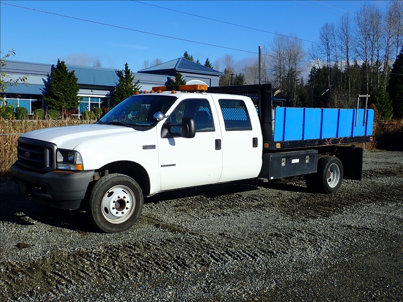 Ford F Flat Bed Dump Kenmore Heavy Equipment Contractors