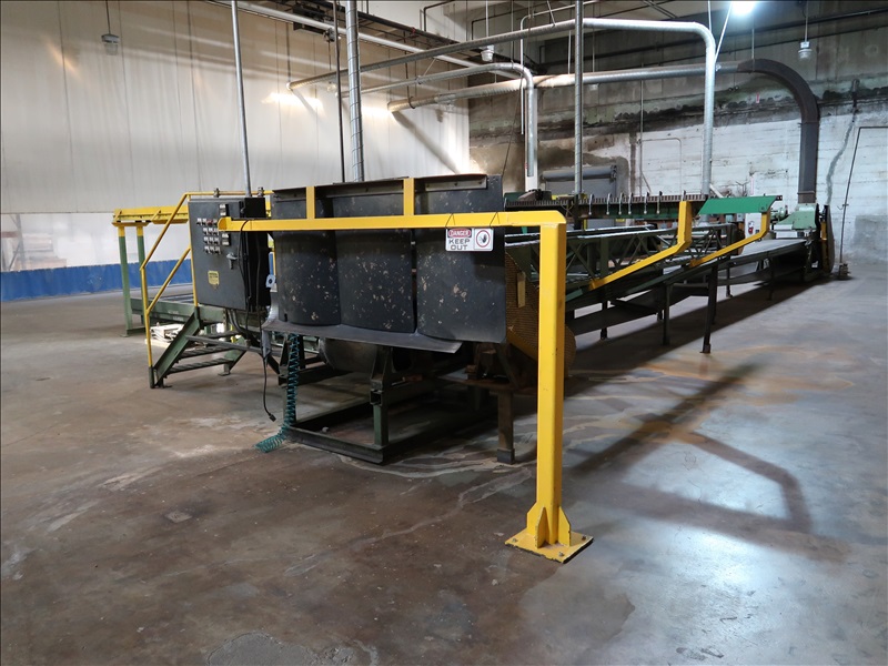 CHOP SAW LINE W/(2) PRECISION 14MLH CHOP SAWS W/71/2 HP/3,500 RPM