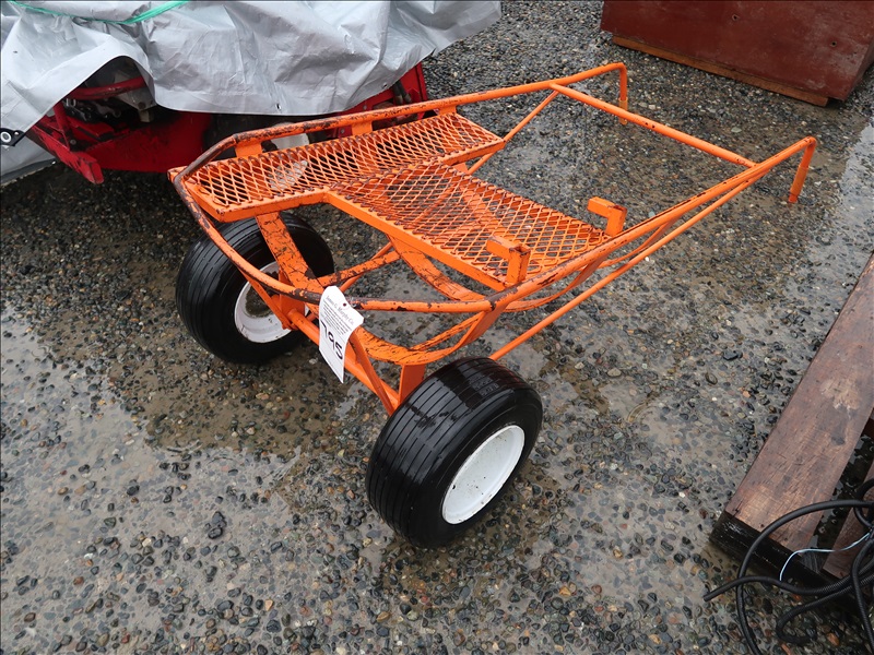 PNEUMATIC TIRE BARREL CART KENMORE TOOLS & EQUIPMENT ONLINE ONLY