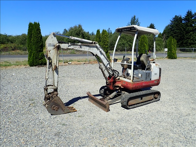 Takeuchi Tb Mini Excavator Quick Connect Bucket Swing Boom