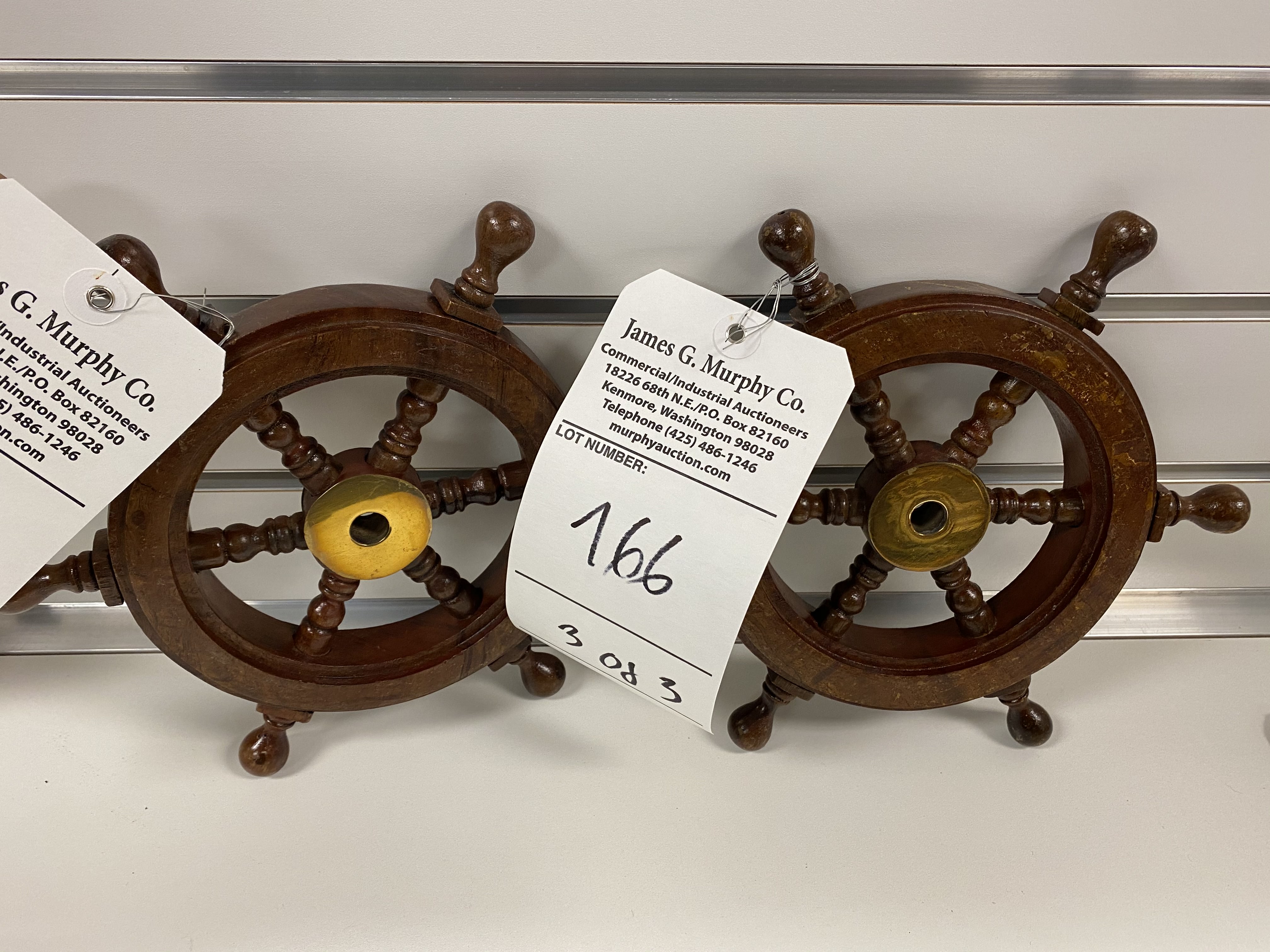 Lot of 03 Ship Wheels 01 ship wheel approx. 19" Dia, 02 ship wheels