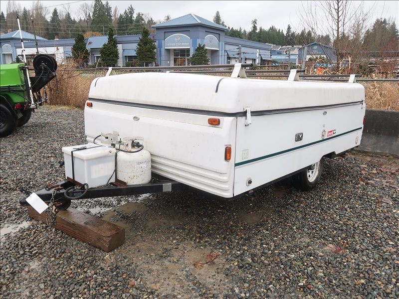 1998 COLEMAN SANTA FE TENT TRAILER | KENMORE HEAVY EQUIPMENT ...