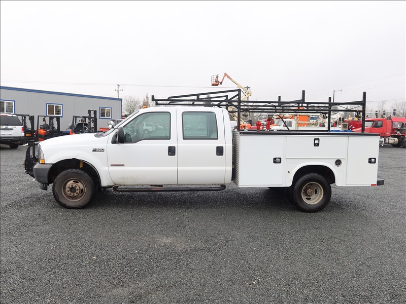 2004 Ford F350 Crew Cab Service Body Power Stroke 4wd Marysville Heavy Equipment Contractors