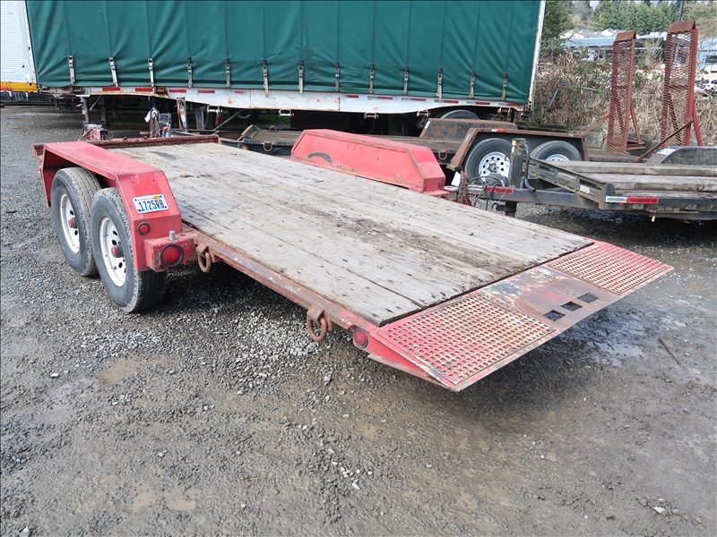 2005 TRAILKING TKT12-1600 T/A TILT DECK EQUIPMENT TRAILER | KENMORE ...