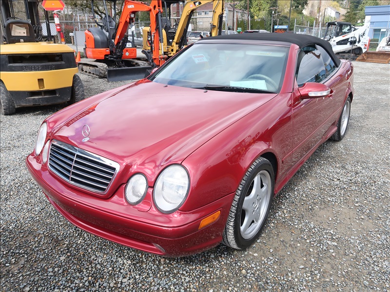 2003 MERCEDES-BENZ CLK 430 2DR CONVERTIBLE | KENMORE HEAVY EQUIPMENT ...