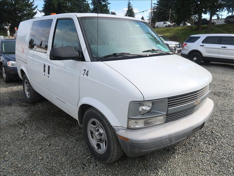 2004 CHEV ASTRO CARGO VAN AWD | KENMORE HEAVY EQUIPMENT, CONTRACTORS ...