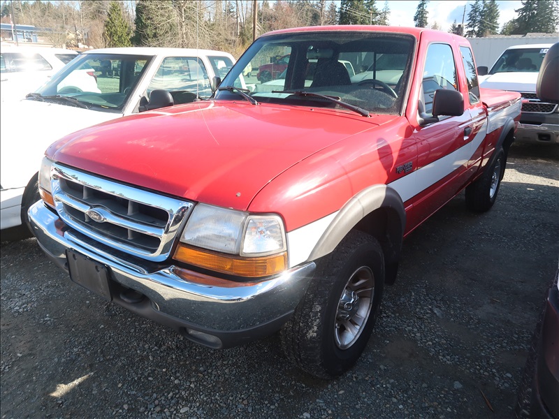 2000 FORD RANGER EXT CAB 4WD KENMORE HEAVY EQUIPMENT, CONTRACTORS