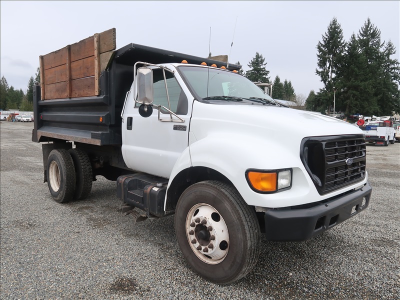 2001 FORD F650 DUMP TRUCK | KENMORE HEAVY EQUIPMENT, CONTRACTORS ...