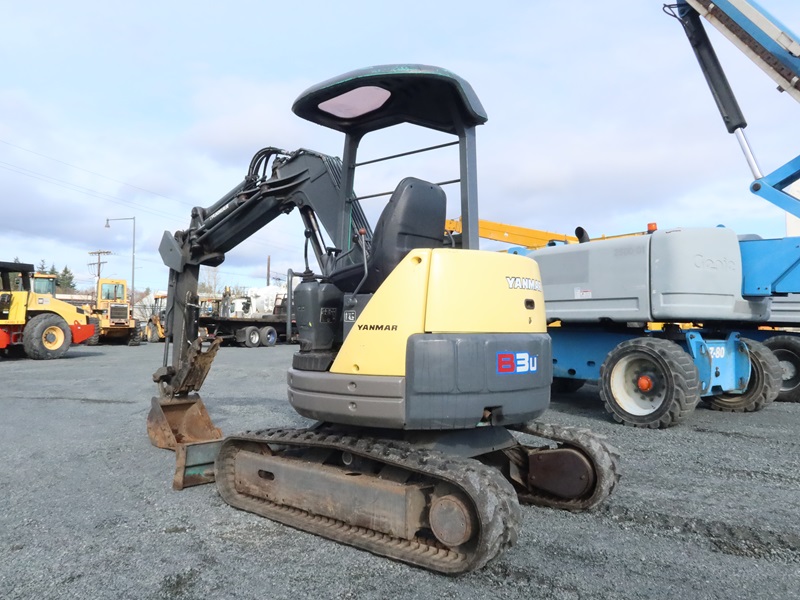 YANMAR B3U MINI HYDRAULIC EXCAVATOR | MARYSVILLE HEAVY EQUIPMENT,  CONTRACTORS EQUIPMENT & VEHICLES - ONLINE AUCTION | James G. Murphy Co.