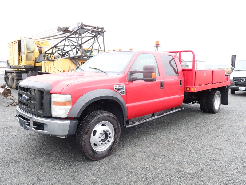 2009 FORD F450 CREW CAB FLATBED 4WD | MARYSVILLE HEAVY EQUIPMENT ...