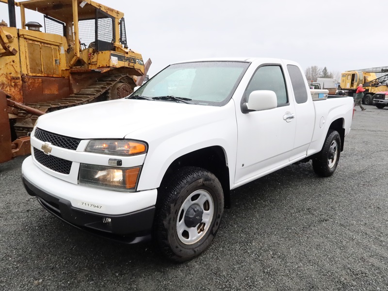 2009 CHEV COLORADO EXT CAB 4WD | MARYSVILLE HEAVY EQUIPMENT ...