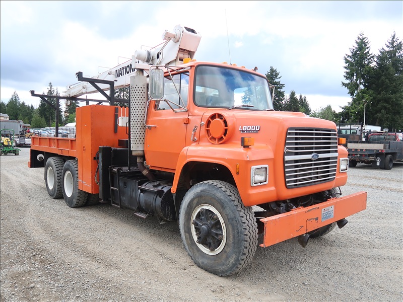 1989 FORD L8000 T/A BOOM TRUCK | KENMORE HEAVY EQUIPMENT, CONTRACTORS ...