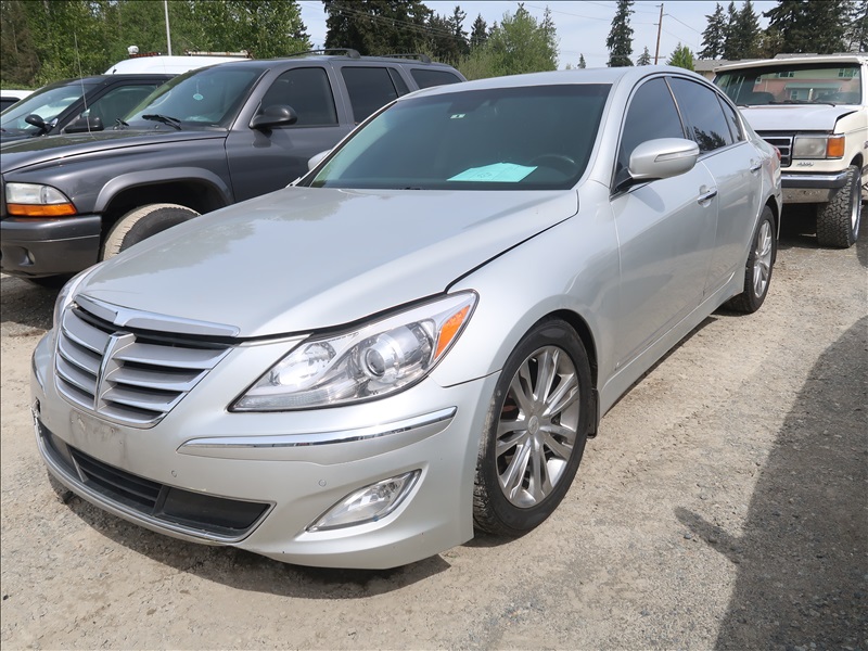 2012 HYUNDAI GENESIS 4DR SEDAN | KENMORE HEAVY EQUIPMENT, CONTRACTORS ...