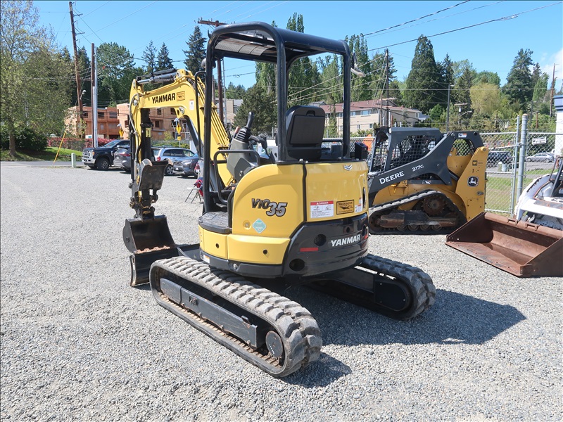 2017 YANMAR VIO35-6A HYDRAULIC EXCAVATOR | KENMORE HEAVY EQUIPMENT ...