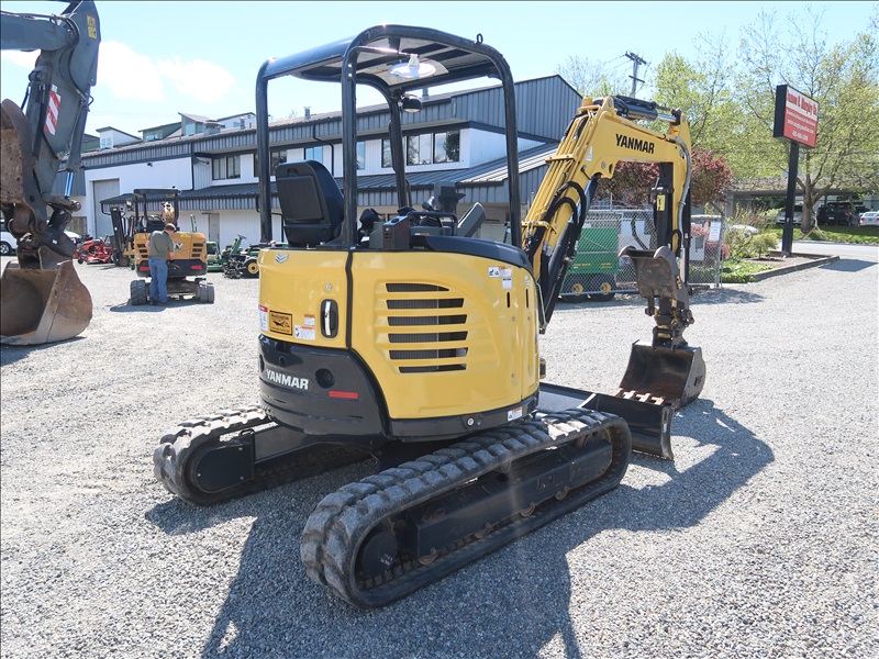 2017 YANMAR VIO35-6A HYDRAULIC EXCAVATOR | KENMORE HEAVY EQUIPMENT ...