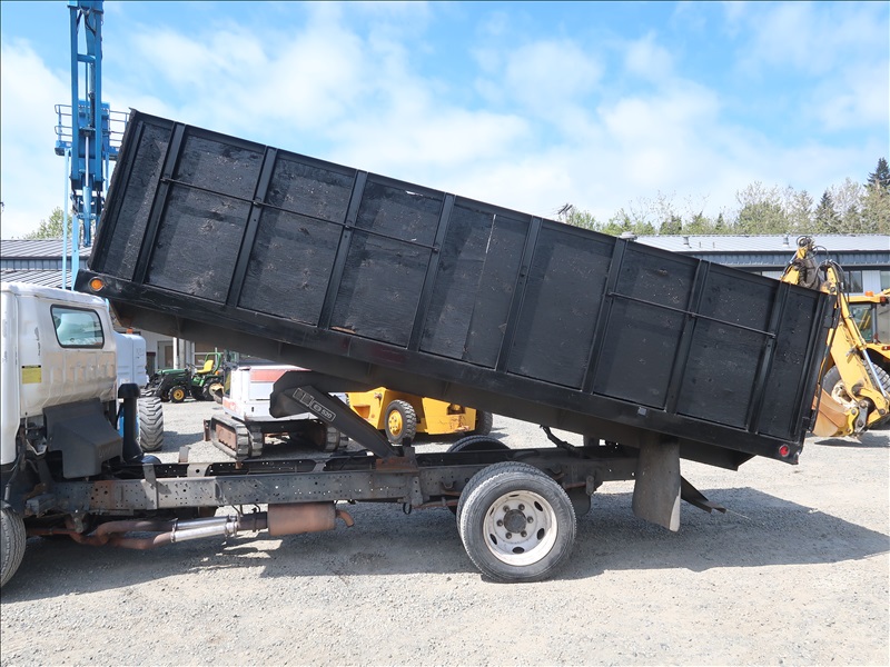 1999 ISUZU NPR FLATBED DUMP KENMORE HEAVY EQUIPMENT CONTRACTORS