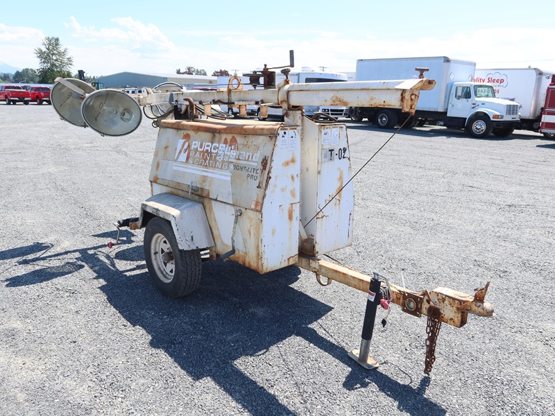 ALLMAND TRAILER MOUNTED LIGHT TOWER | MARYSVILLE HEAVY EQUIPMENT ...