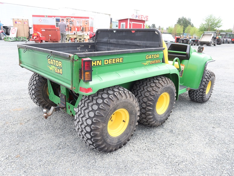 John Deere Gator 6x4 Utv Hyd Dump Diesel Marysville Heavy Equipment Contractors Equipment 7001