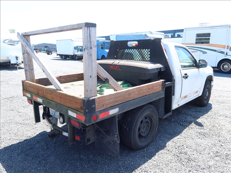 2008 CHEV COLORADO FLATBED | MARYSVILLE HEAVY EQUIPMENT, CONTRACTORS ...