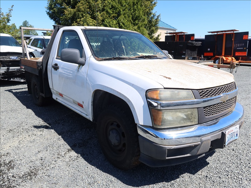 2008 CHEV COLORADO FLATBED | MARYSVILLE HEAVY EQUIPMENT, CONTRACTORS ...