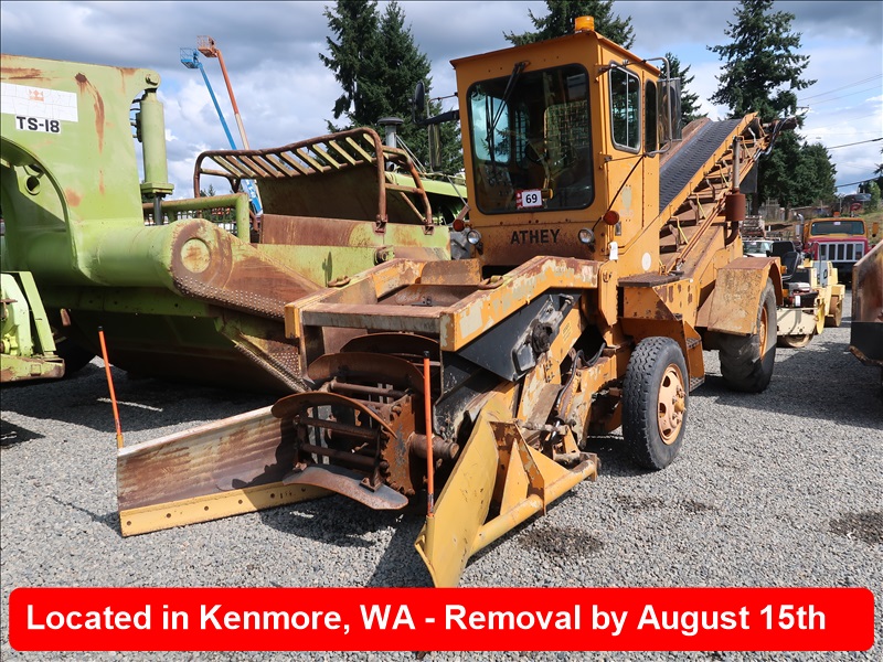 Athey D Kenmore Heavy Equipment Contractors Equipment Vehicles Live Auction