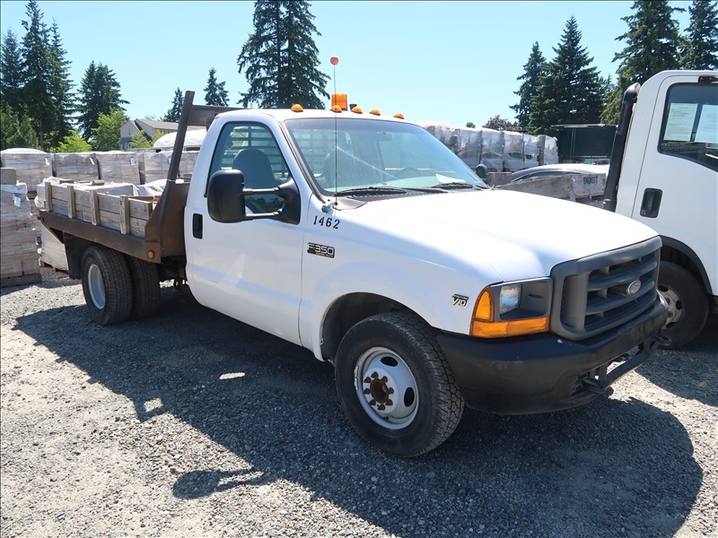 2000 FORD F350 FLATBED | KENMORE HEAVY EQUIPMENT, CONTRACTORS EQUIPMENT ...