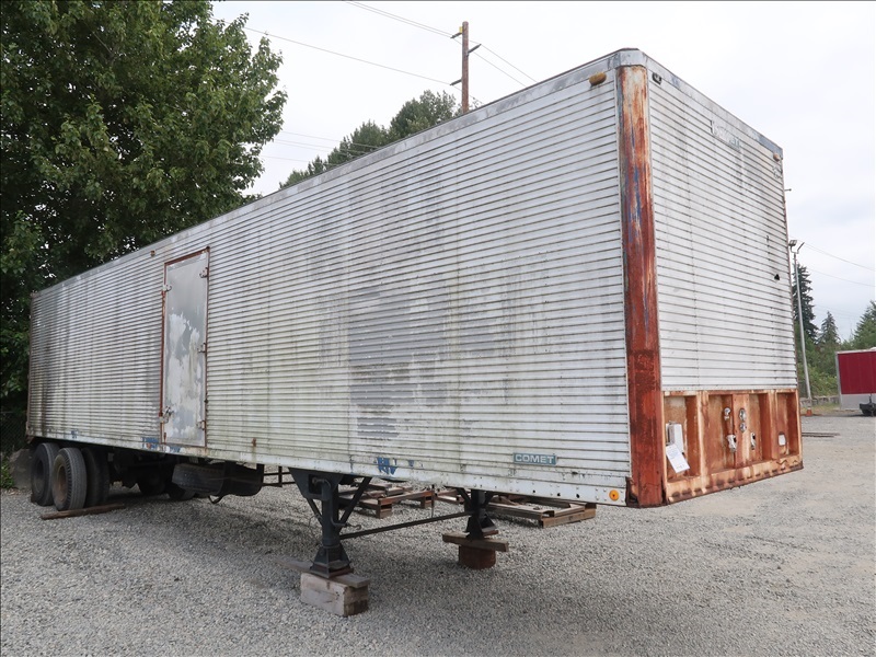 1970 COMET 40' TRAILER KENMORE HEAVY EQUIPMENT, CONTRACTORS EQUIPMENT