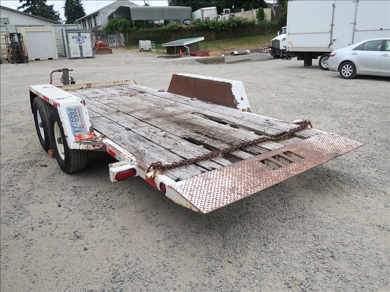 2000 TRAIL MAX T-12-UT T/A TILTBED EQUIPMENT TRAILER | KENMORE HEAVY ...