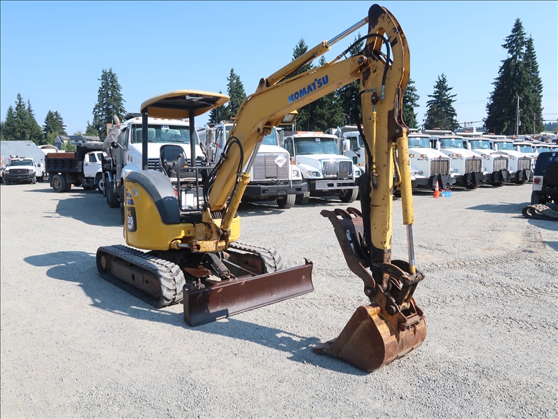 2007 KOMATSU PC35 HYDRAULIC EXCAVATOR | KENMORE HEAVY EQUIPMENT ...