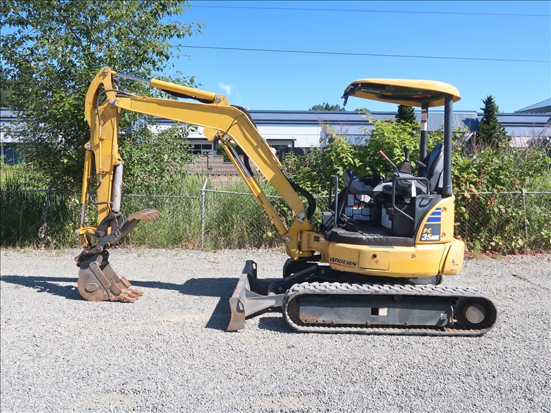 2018 KOMATSU PC35MR-5 HYDRAULIC EXCAVATOR | KENMORE HEAVY EQUIPMENT ...