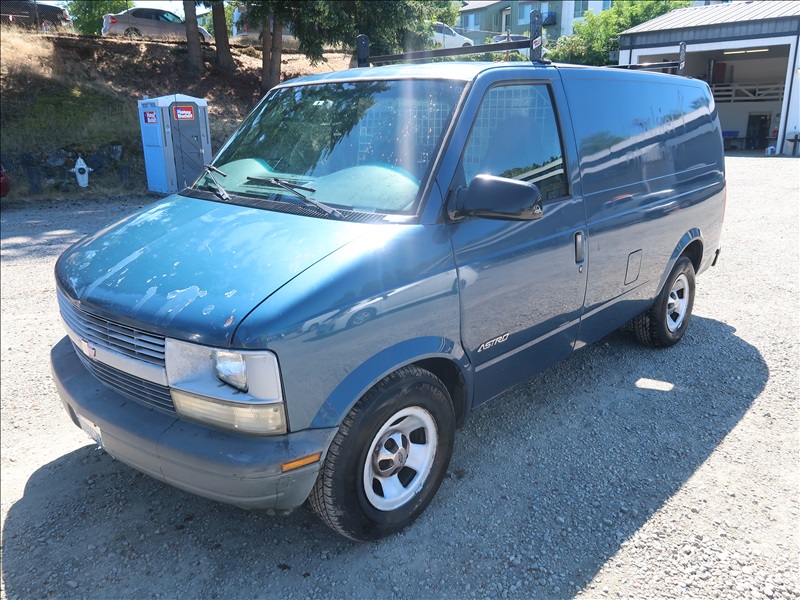 1999 CHEV ASTRO CARGO VAN KENMORE HEAVY EQUIPMENT, CONTRACTORS