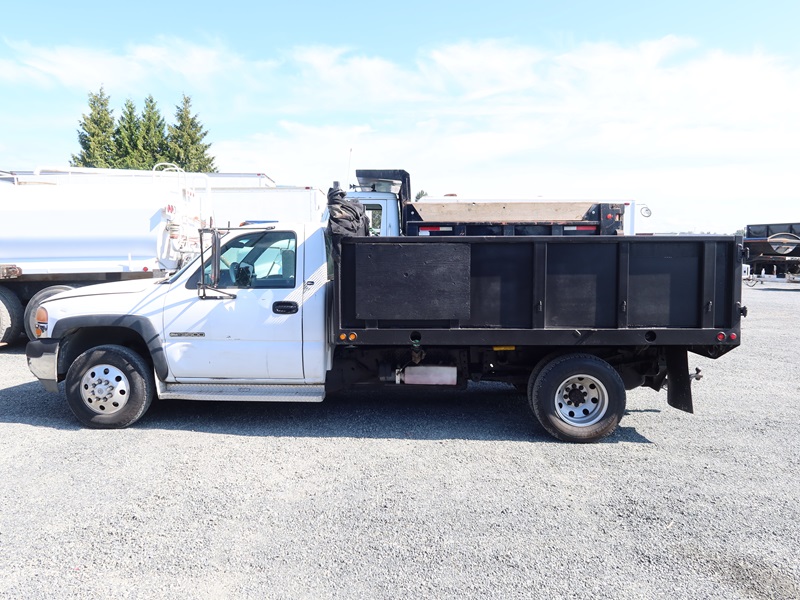 2001 GMC 3500 FLATBED DUMP 4WD | MARYSVILLE HEAVY EQUIPMENT ...