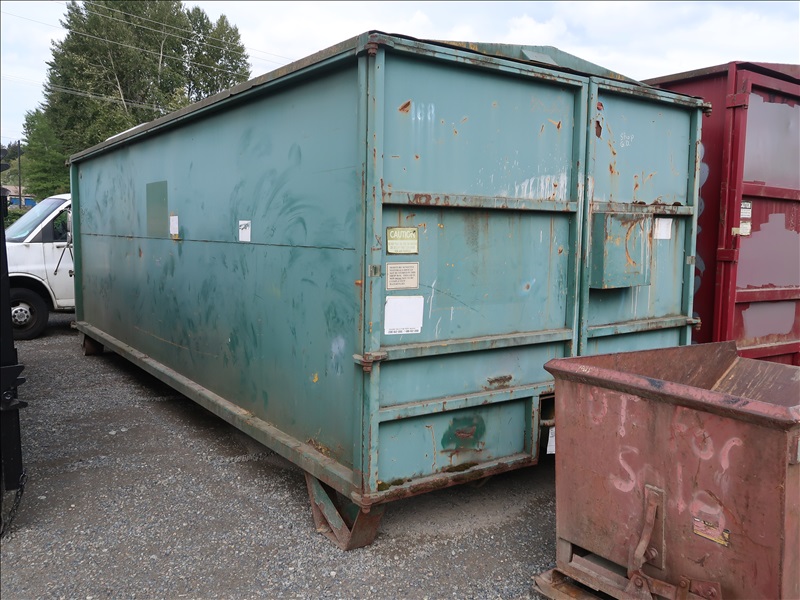 22' ROLLOFF STORAGE CONTAINER KENMORE HEAVY EQUIPMENT, CONTRACTORS