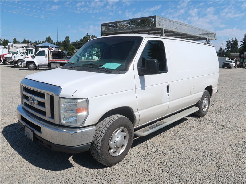 2010 FORD E250 CARGO VAN KENMORE HEAVY EQUIPMENT, CONTRACTORS