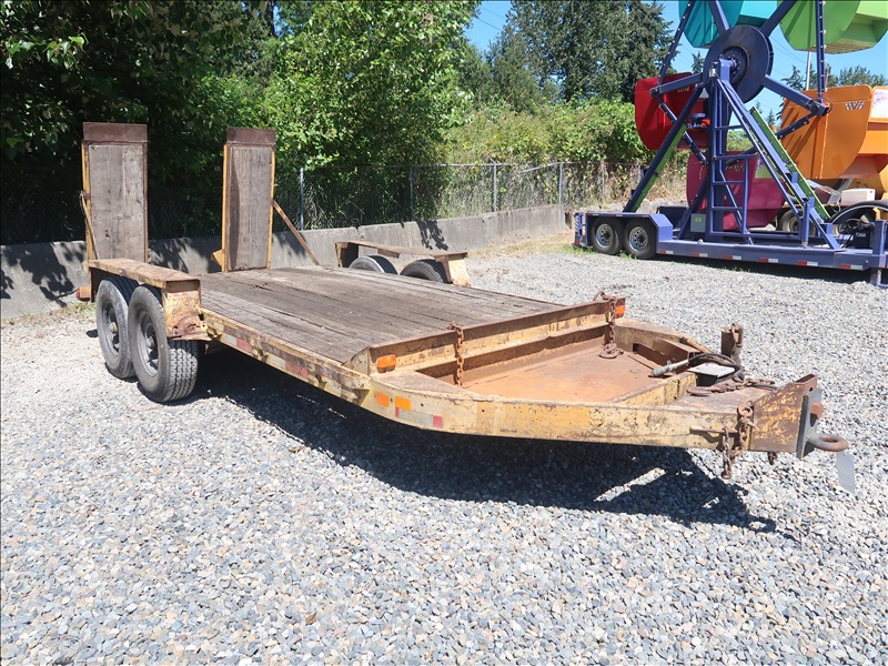 1990 EAGER BEAVER T/A EQUIPMENT TRAILER | KENMORE HEAVY EQUIPMENT ...