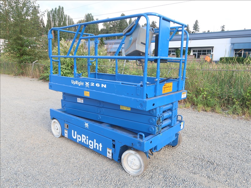 UPRIGHT X26N SCISSOR LIFT | KENMORE HEAVY EQUIPMENT, CONTRACTORS ...