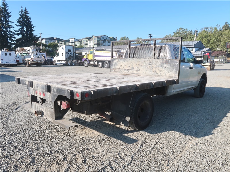 2012 Ram 3500 Crew Cab Flatbed Cummins 4wd 