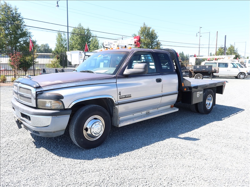 1997 DODGE 3500 EXT CAB FLATBED CUMMINS | MARYSVILLE HEAVY EQUIPMENT ...