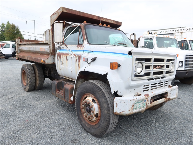 1984 GMC 7000 DUMP TRUCK | MARYSVILLE HEAVY EQUIPMENT, CONTRACTORS ...