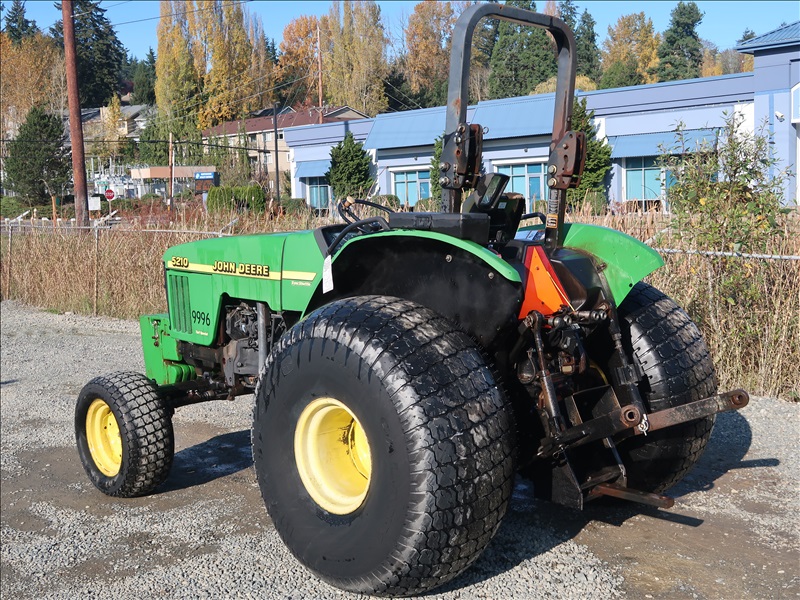 2001 John Deere 5210 Kenmore Heavy Equipment Contractors Equipment And Vehicles Live Auction 