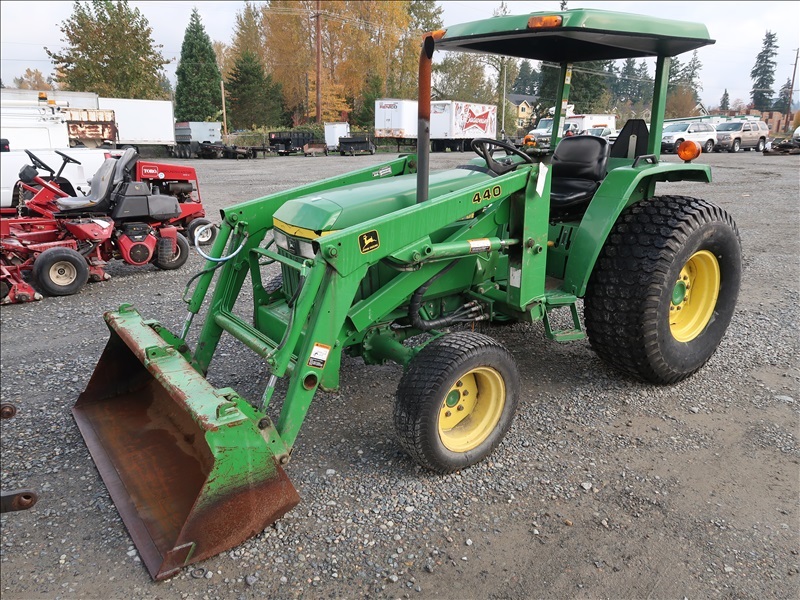 1997 JOHN DEERE 1070 KENMORE HEAVY EQUIPMENT, CONTRACTORS EQUIPMENT & VEHICLES LIVE AUCTION