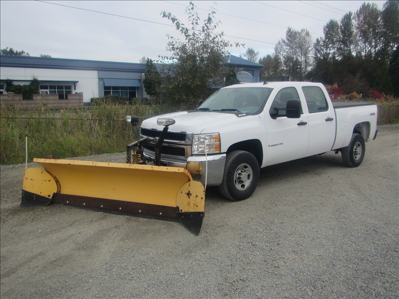 2009 CHEV 2500 CREW CAB 4WD SNOW PLOW TRUCK | KENMORE HEAVY EQUIPMENT ...