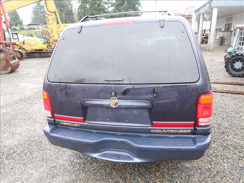 2000 MERCURY MOUNTAINEER SUV 4WD KENMORE HEAVY EQUIPMENT, CONTRACTORS