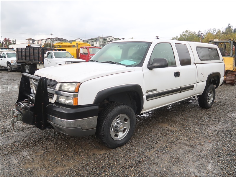 2004 CHEV 2500 EXT CAB 4WD W/WINCH | *NEW DATE* KENMORE HEAVY EQUIPMENT ...