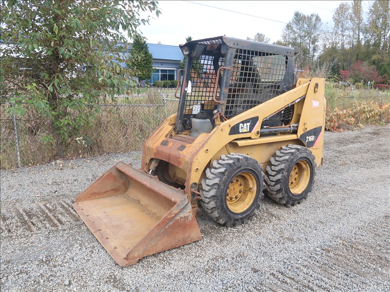 2007 CAT 216B SKID STEER LOADER *NEW DATE* KENMORE HEAVY EQUIPMENT